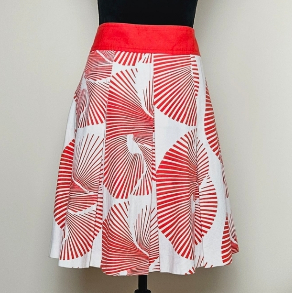 NFS Diane Von Furstenberg Sundial Pleated Wrap Skirt - Picture 5 of 13